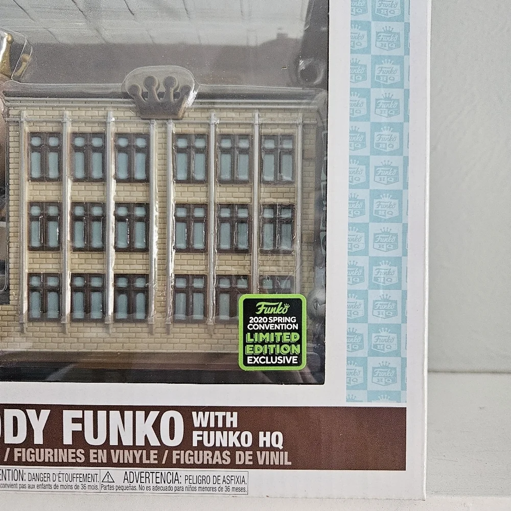 New In Box- Funko Pop! Town- Freddy Funko With Funko Headquarters- No.12